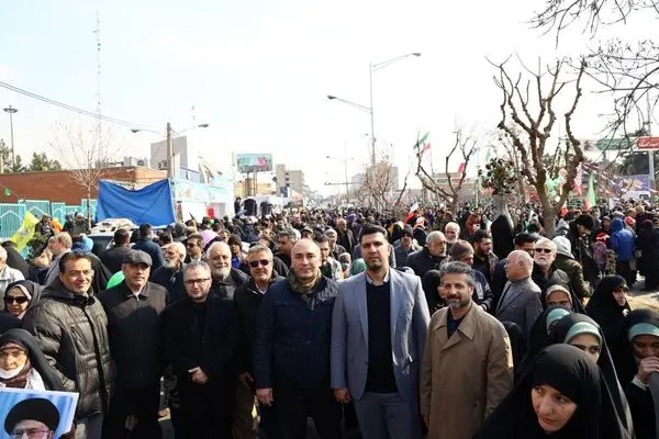 ویدیو: استقبال جامعه ورزش از راهپیمایی ۲۲ بهمن