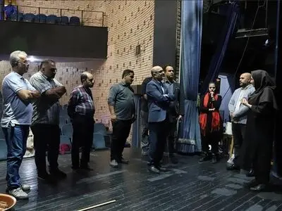 بازدید مدیرکل هنرهای نمایشی از تماشاخانه سنگلج