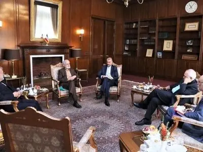 دیدار امیرعبداللهیان با خرازی، متکی، صالحی و ظریف