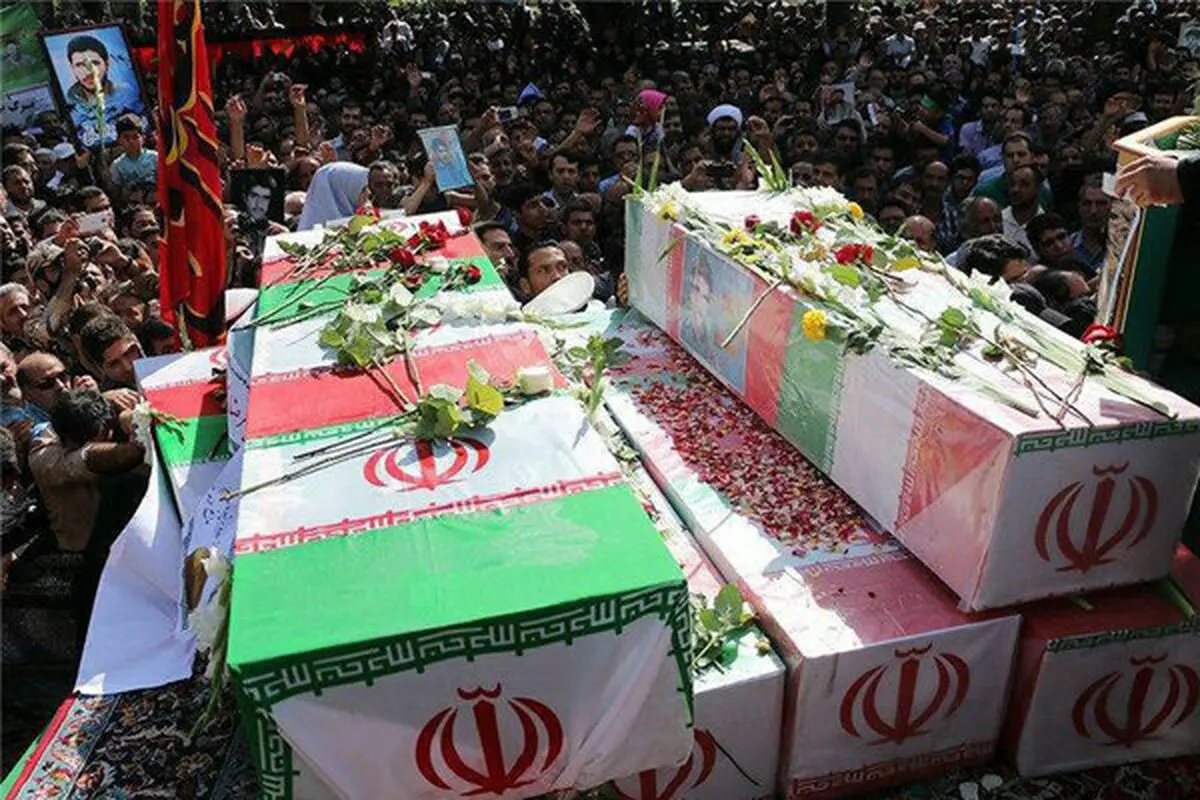 تشییع ۳۰۰ شهید در سالروز شهادت حضرت زهرا (س)