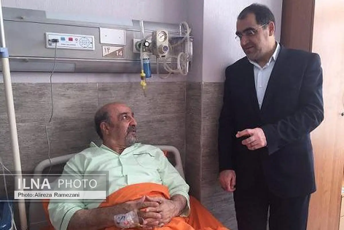 وزیر ورزش از بیمارستان مرخص شد