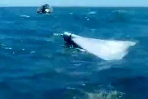 سرنگونی یک پهپاد انتحاری در منطقه سیریک توسط سپاه