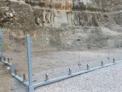 پیشرفت چشمگیر در ساماندهی مسیر دسترسی به نقوش صخره‌ای تنگ چوگان