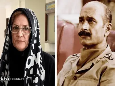 تشییع پیکر همسر شهید فلاحی از مقابل دافوس ارتش