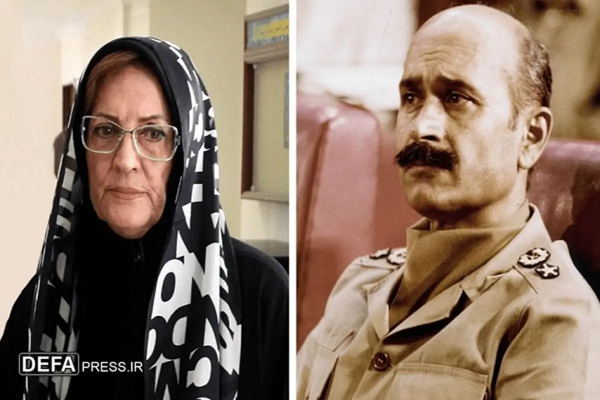 تشییع پیکر همسر شهید فلاحی از مقابل دافوس رتش