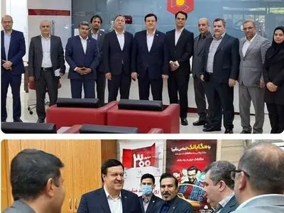 بانک ملت بیش از پیش در کنار مردم خواهد بود/ادامه بازدیدهای میدانی مدیرعامل بانک ملت از شعب و واحدهای پشتیبان