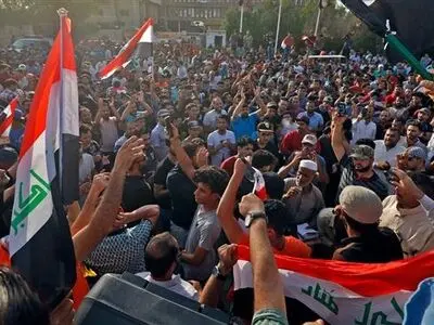 درگیری پلیس با معترضان در بصره
