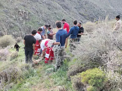 کشته شدن 2 نفر بر اثر سقوط از ارتفاعات طارم سفلی قزوین