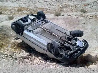 ۷  کشته و زخمی در واژگونی یک دستگاه خودروی پژو ۴۰۵ 