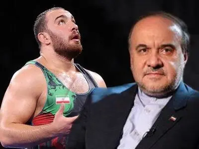​پیام تبریک دکتر سلطانی‌فر بعد از کسب مدال برنز امیرحسین زارع