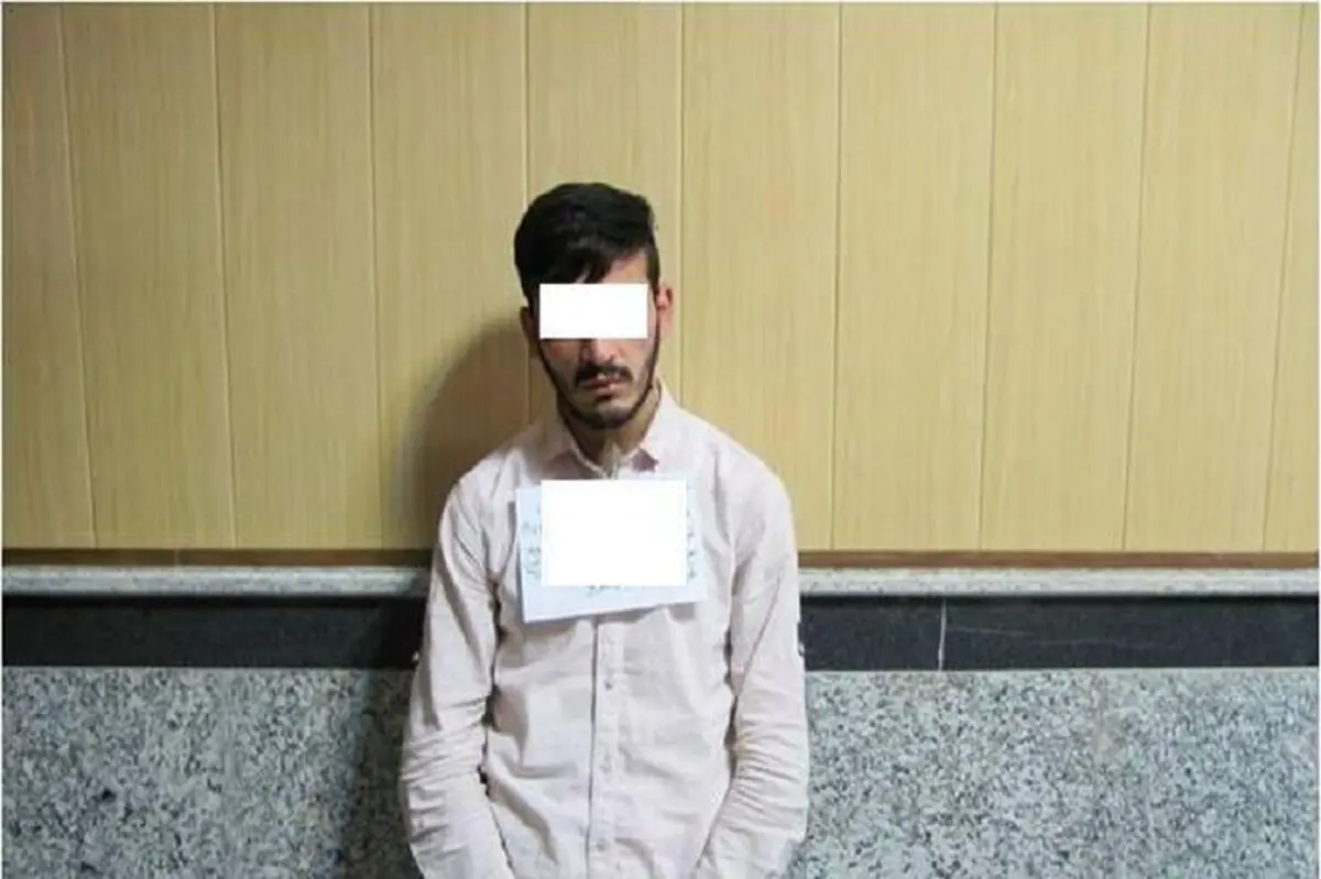 دستگیری سارق منازل مسکونی حین فرار توسط پلیس قزوین 