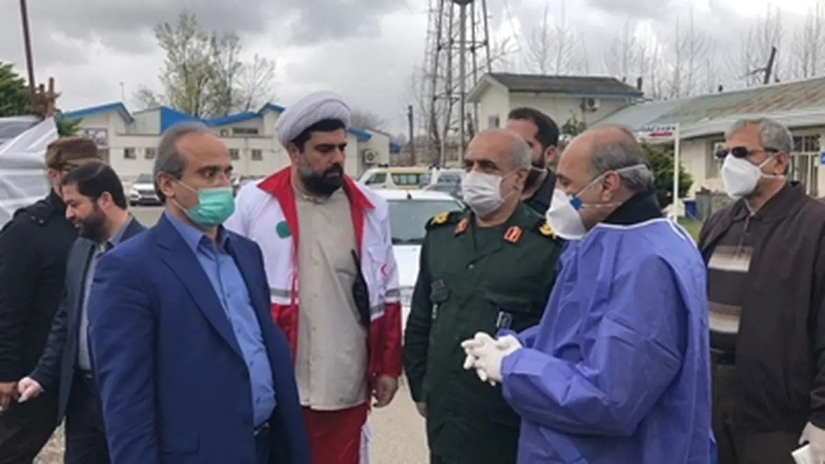 بخش مخصوص بیماران کرونایی در بیمارستان رازی راه اندازی شد