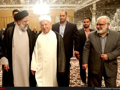 دیدار آیت الله هاشمی رفسنجانی با تولیت آستان قدس رضوی