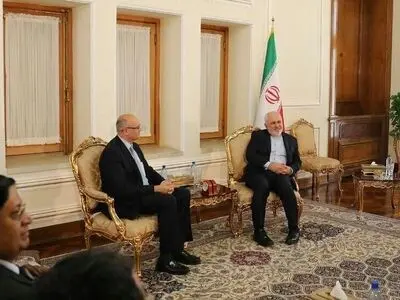 قائم‌مقام وزیر خارجه هند با ظریف دیدار کرد