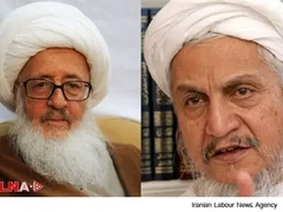 تماس‌تلفنی آیت‌الله وحیدخراسانی با آیت‌الله صانعی