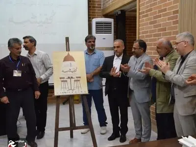 آیین رونمایی از پوستر نخستین جشنواره نمایش‌های کافه‌ای«کُفِیشه» در آبادان برگزار شد