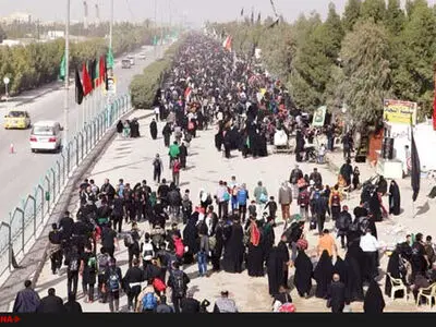 ۹۲۵ هزار نفر از مرزهای مهران، شلمچه و چزابه عازم مراسم اربعین شده‌اند