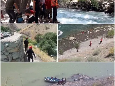 احتمال نجات در جریان شدید رودخانه کرج، اندک است