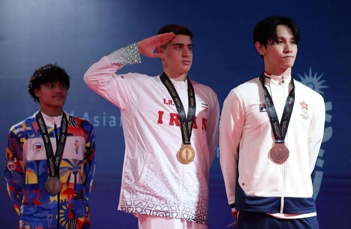 اولین مدال طلای شنای ایران در تاریخ بازیهای آسیایی جوانان کسب شد