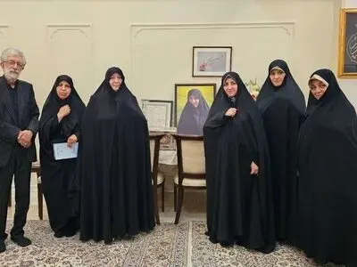 دیدار معاون رئیس‌جمهور با خانواده شهیده زهرا حداد عادل