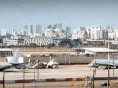 وضعیت فرودگاه بن گوریون هنگام حمله موشکی یمن +فیلم