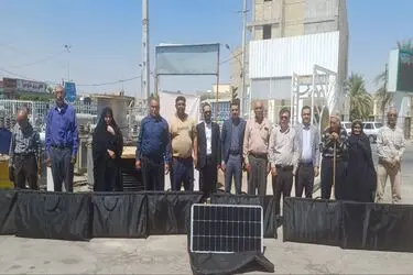 واگذاری ۷۰ دستگاه سامانه خورشیدی به عشایر شهرستان خنج در فارس