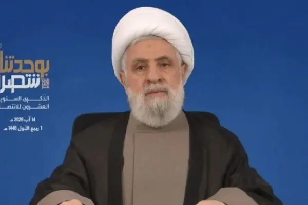 سنقاتل حتى آخر قطرة دم.. نعیم قاسم یوجه رسائل حادة للسلطة اللبنانیة