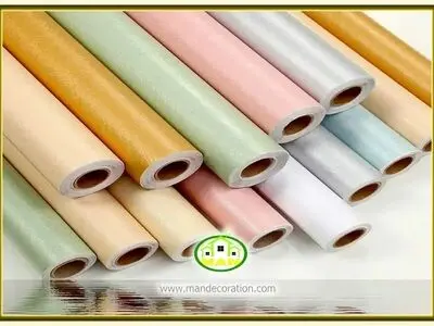 قیمت کاغذ دیواری ساده ارزان ​