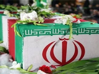 تشییع پیکر شهید گلستانی حمله تروریستی تفتان در کلاله