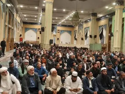 برگزاری یادبود رئیس جمهور شهید توسط اتباع خارجی در قزوین