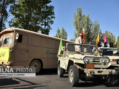 برپایی موکب شرکت واحد به مناسبت اربعین