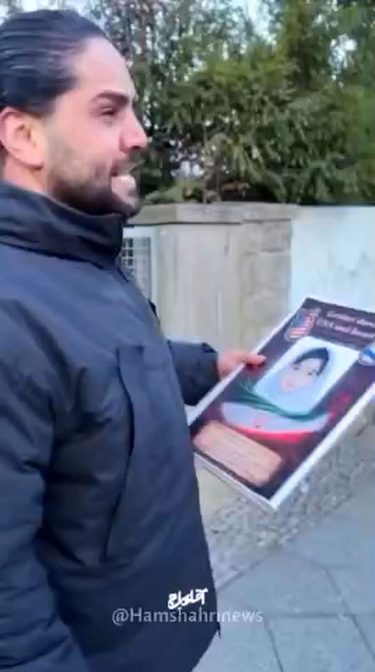 گریه‌های بی امان ایرانی ساکن آلمان برای کودکان شهید مینابی + فیلم