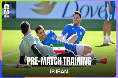 ویدئو: آخرین تمرین ایران پیش از مصاف با بلزیک