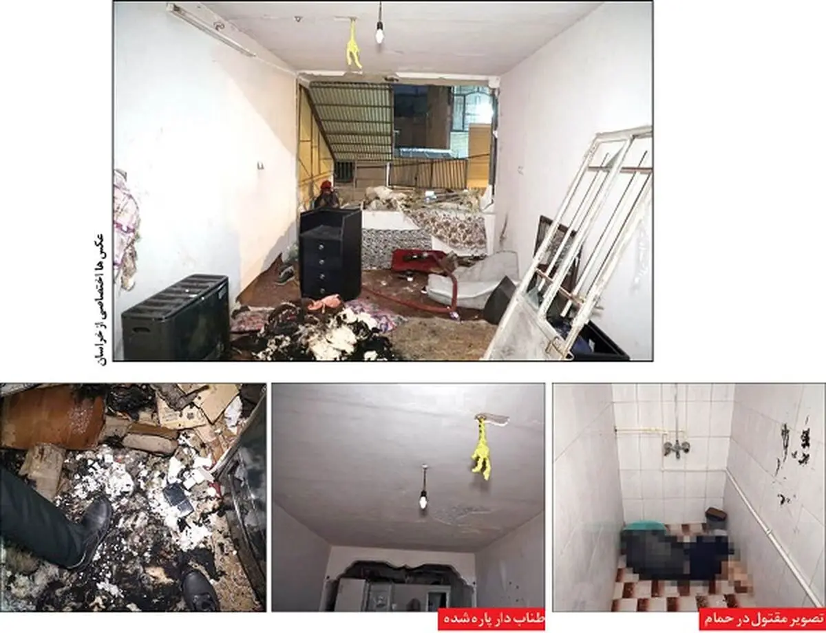 خودکشی قاتل با انفجار خانه! 
