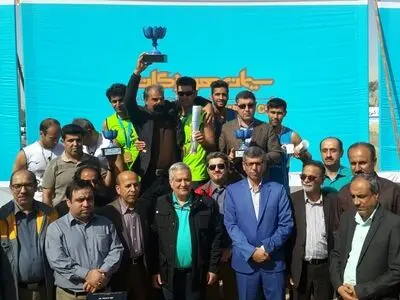  سیمان هرمزگان قهرمان رقابت های والیبال ساحلی کارگران کشور شد