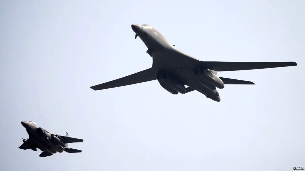 پرواز بمب‌افکن‌های آمریکا در آسمان کره؛ بررسی «گزینه‌های مختلف» در واشنگتن 