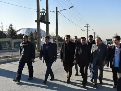 بازدید معاون عمران و توسعه امور شهری و روستایی وزارت کشور از پروژه های حمل و نقل البرز