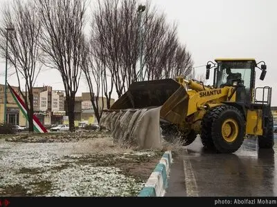 آب‌گرفتگی معابر شهری یزد بعد از بارندگی+عکس