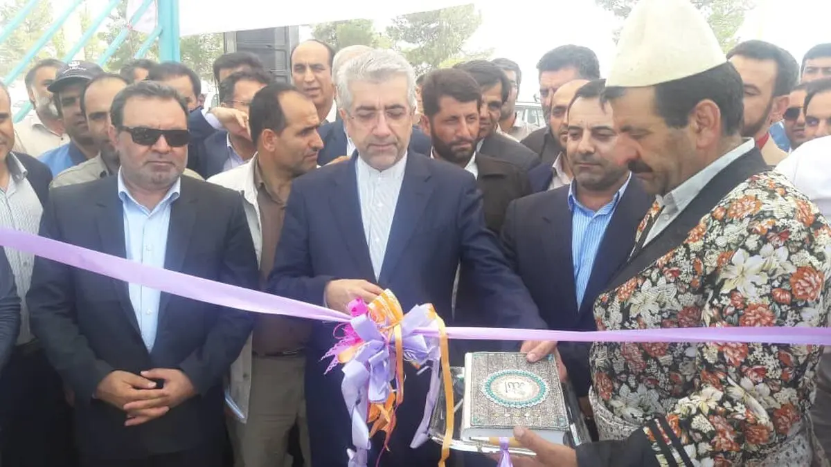 نخستین شبکه فاضلاب روستایی لرستان به بهره‌برداری رسید
