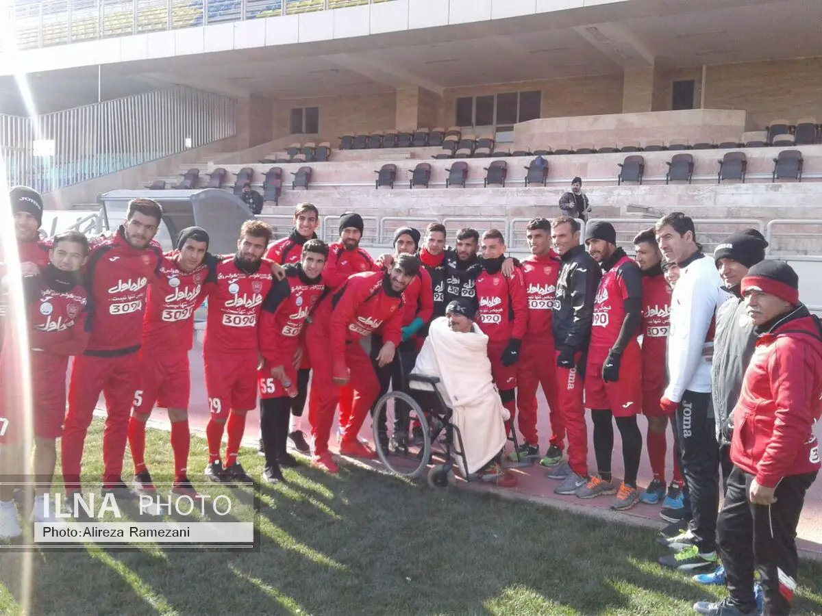 گزارش تمرین پرسپولیس
