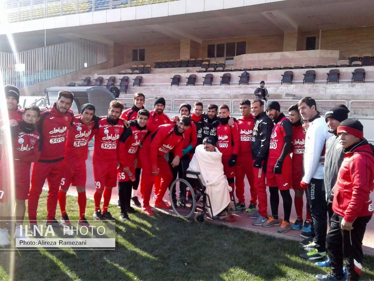 گزارش تمرین پرسپولیس