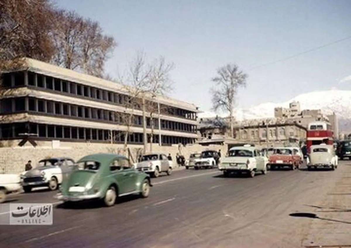 کوچه برلنِ تهران ۵۰ سال قبل این شکلی بود 