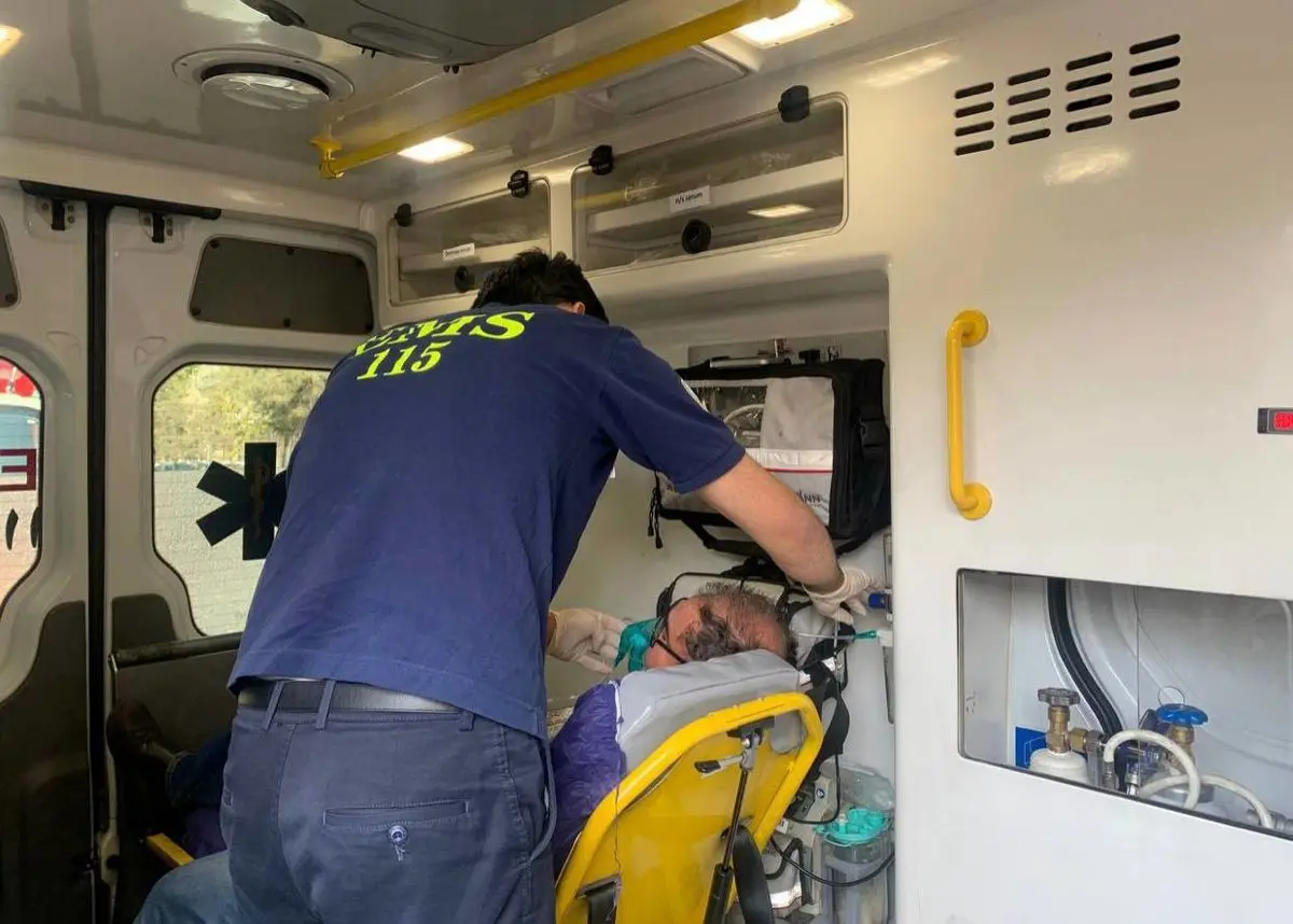 حریق در برج مسکونی طرشت با ۶ مصدوم