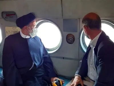 بازدید هوایی رییس‌جمهور از معادن زغال سنگ پروده طبس