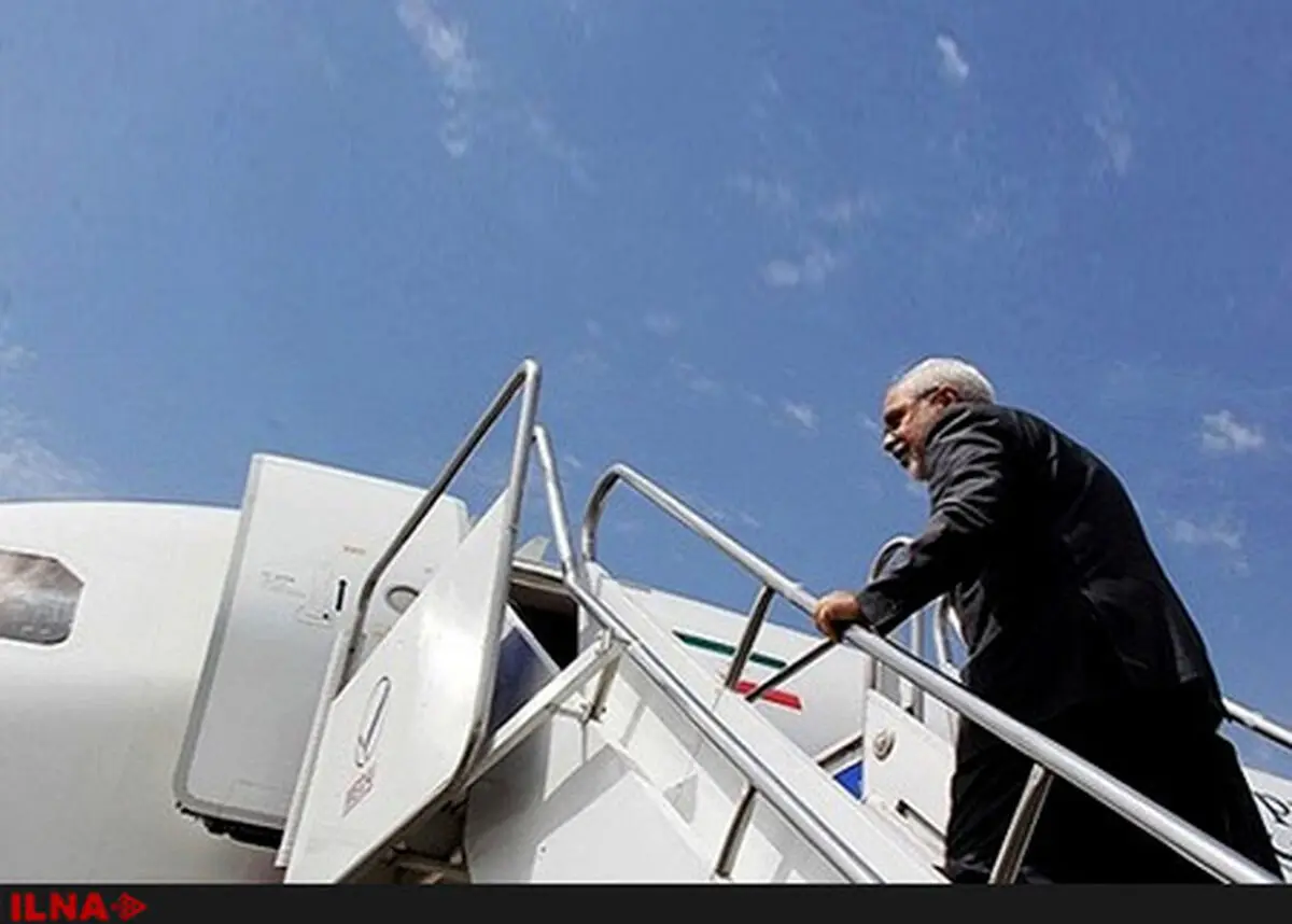 Zarif leaves Tehran for South Africa