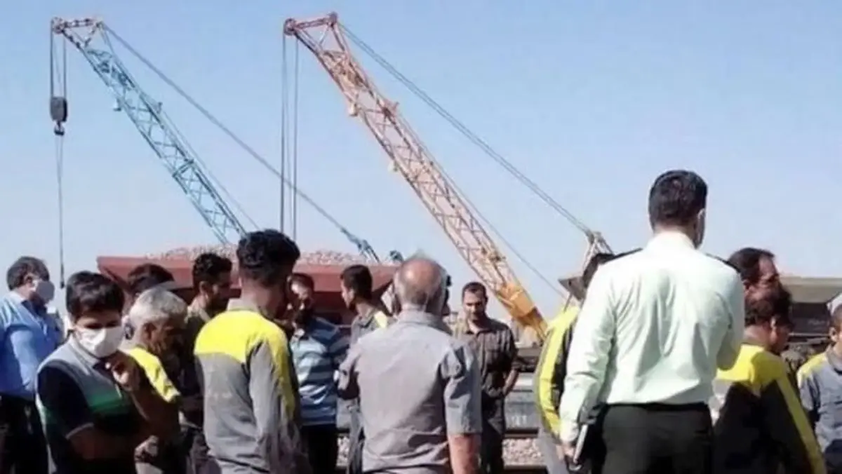 خاتمه موقت اعتراض کارگران ابنیه فنی راه‌آهن کرج/ آیا معوقات در موعد مقرر پرداخت می‌شود؟