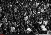 قطعنامه تجمع بزرگ مردم تهران قرائت شد