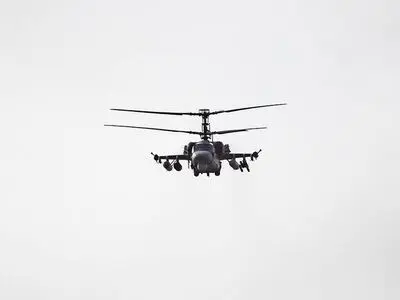Russia says its Ka-52M helicopter destroyed Ukrainian troops