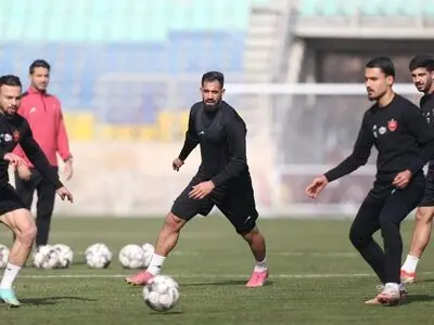 برگشت امیری به تمرینات پرسپولیس 