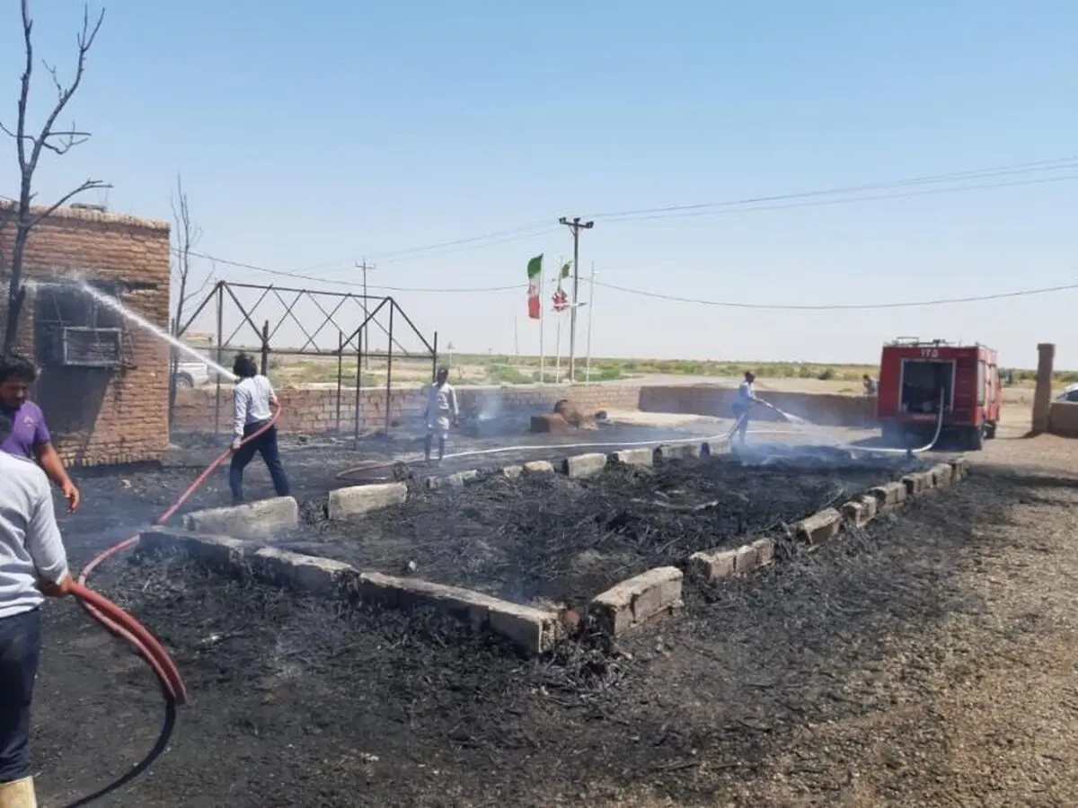موضوع آتش‌سوزی مضیف میسان از سوی دادستانی دشت آزادگان در حال پیگیری است